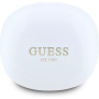 Guess Luciu Classic Căști fără fir Logo TWS - alb