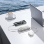 Baterie externă Baseus OS Free2Pull cu cablu USB-C integrat și port USB-C - 10.000 mAh - gri
