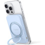 Baseus PicoGo Powerbank wireless MagSafe cu suport rotativ și port USB-C - 5.000 mAh - albastru