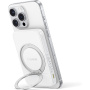 Baseus PicoGo powerbank fără fir MagSafe cu suport rotativ și port USB-C - 5.000 mAh - alb