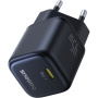 Adaptor mini de încărcare rapidă Baseus PicoGo cu port USB-C - 45W - negru