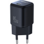 Adaptor mini de încărcare rapidă Baseus PicoGo cu port USB-C - 45W - negru