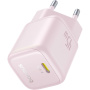 Adaptor mini de încărcare rapidă Baseus PicoGo cu port USB-C - 45W - roz