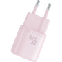 Adaptor mini de încărcare rapidă Baseus PicoGo cu port USB-C - 45W - roz