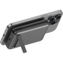 ENERGEA MagPac Pro+ powerbank fără fir MagSafe cu cablu USB-C integrat și port USB-C - 10.000 mAh - gri