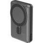 ENERGEA MagPac Pro+ powerbank fără fir MagSafe cu cablu USB-C integrat și port USB-C - 10.000 mAh - gri