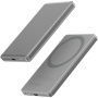 ENERGEA AluPac Mini 5K Powerbankă wireless MagSafe cu port USB-C - 5.000 mAh - titan natural