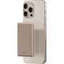 ENERGEA AluPac Mini 5K powerbank wireless MagSafe cu port USB-C - 5.000 mAh - auriu