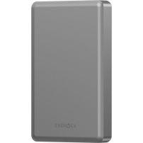 ENERGEA AluPac 10K powerbank wireless MagSafe cu port USB-C - 10.000 mAh - titan natural