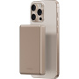 ENERGEA AluPac 10K powerbank fără fir MagSafe cu port USB-C - 10.000 mAh - auriu