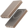 ENERGEA AluPac 10K powerbank fără fir MagSafe cu port USB-C - 10.000 mAh - auriu