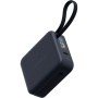 ENERGEA MagPac Mini Plus Powerbankă wireless MagSafe cu 2x cablu USB-C integrat și port USB-C - 10.000 mAh - bleumarin