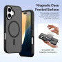 DUX DUCIS Husă detașabilă Lawa 2 în 1 cu MagSafe și portofel pentru iPhone 16 Plus - negru