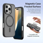 DUX DUCIS Husă detașabilă Lawa 2 în 1 cu MagSafe și portofel pentru iPhone 16 Pro - negru