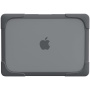 Husă rezistentă la impact cu picioare rabatabile pentru MacBook Pro 16" (A2485 / A2780 / A2991 / A3186 / A3403) - gri