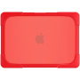 Carcasă rezistentă la șocuri cu piciorușe rabatabile pentru MacBook Pro 16" (A2485 / A2780 / A2991 / A3186 / A3403 / A3428 / A3429) - roșu