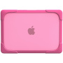 Carcasă rezistentă la șocuri cu piciorușe pliabile pentru MacBook Pro 16" (A2485 / A2780 / A2991 / A3186 / A3403 / A3428 / A3429) - roz
