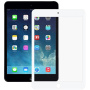 Folie de sticlă securizată cu cadru alb pentru iPad mini 1 / 2 / 3