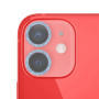 Folie de sticlă securizată cu rame cu sclipici pentru a proteja obiectivele camerei pentru iPhone 12 - albastru