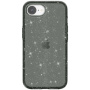 Husă transparentă cu sclipici pentru iPhone 16e / 17e - gri