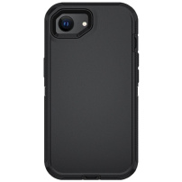 Husă super rezistentă anti-șoc pentru iPhone 16e / 17e - negru
