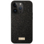 SULADA husă elegantă cu sclipici pentru iPhone 16 Pro - neagră