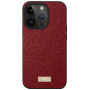 SULADA husă elegantă cu sclipici pentru iPhone 16 Pro - roșu