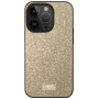 SULADA husă elegantă cu sclipici pentru iPhone 16 Pro - auriu