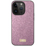 SULADA husă elegantă cu sclipici pentru iPhone 16 Pro - roz