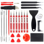 JF-8175 28in1 Kit de scule de reparare Apple Echipament - Gri Roșu