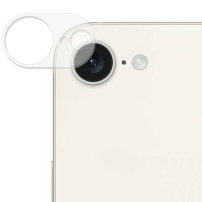 Folie de sticlă securizată pentru protecția lentilelor camerei din spate pentru iPhone 16e / 17e - 2 buc - transparentă