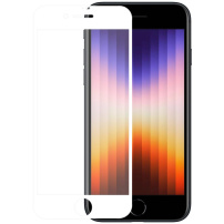 MOCOLO Sticla securizata 2.5D pentru iPhone 7 Plus / 8 Plus - alba