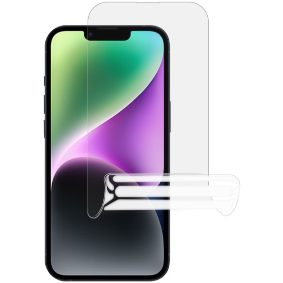 Folie hidrogel protectoare pentru iPhone 15