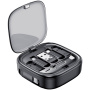 UD7603 Set de călătorie cu cabluri de extensie USB-C, reductoare, ac și suport - negru