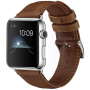CRAZY HORSE Curea din piele PU pentru ceas Apple 42mm / 41mm / 40mm / 38mm - maro