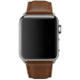 CRAZY HORSE Curea din piele PU pentru ceas Apple 42mm / 41mm / 40mm / 38mm - maro