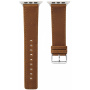CRAZY HORSE Curea din piele PU pentru ceas Apple 42mm / 41mm / 40mm / 38mm - maro