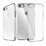 Carcasă de lux Baseus, mată, transparentă, pentru Apple iPhone SE (2020/2022) / 8 / 7 - neagră