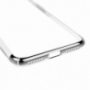 Carcasă de lux Baseus, mată, transparentă, pentru Apple iPhone SE (2020/2022) / 8 / 7 - neagră