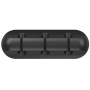Organizator de cabluri din silicon mai mic - negru