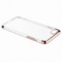 Carcasă de lux Baseus, mată, transparentă, pentru Apple iPhone SE (2020/2022) / 8 / 7 - roz-aurie