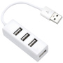 Splitter / hub cu patru porturi USB 2.0 - alb