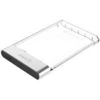 Cutie externă ORICO pentru hard disk de 2,5 ", cu conector USB 3.0 - transparent