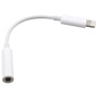 Reducţie Lightning la jack 3,5 mm, pentru iPhone - albă