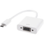 Reducţie USB-C la VGA pentru MacBook - alb