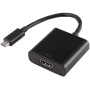 Reducţie de la USB-C (Thunderbolt 3) la HDMI pentru MacBook - negru