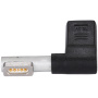 Reducție de la USB-C la MagSafe (formă de L) pentru MacBook - negru