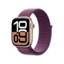 Original Apple curea sport cu alunecare pentru Apple ceas 42mm / 41mm / 40mm / 38mm - prune