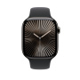 Original Apple curea sport pentru Apple ceas Ultra 49mm / 46mm / 45mm / 44mm / 42mm - S/M - negru