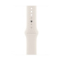Original Apple curea sport pentru Apple ceas Ultra 49mm / 46mm / 45mm / 44mm / 42mm - M/L - stea alb
